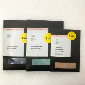 Knix Super Leakproof Bikini Panties - 3Pk Size XS